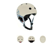 Scoot & Ride Kask Ochronny XXS-S dla dzieci 1-5 lat Ash - 580278 - zdjęcie 3